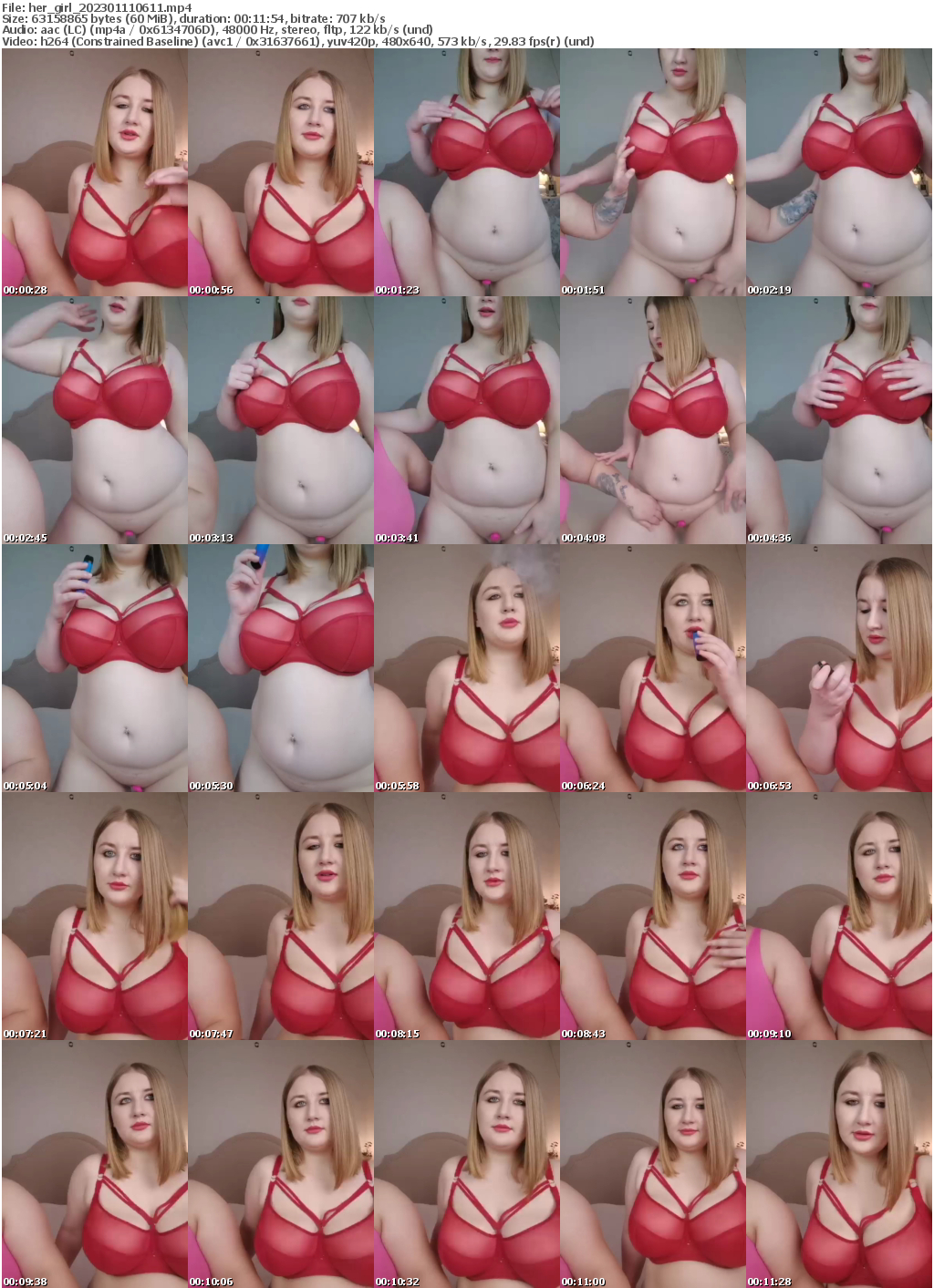 Preview thumb from her_girl on 2023-01-11 @ bongacams