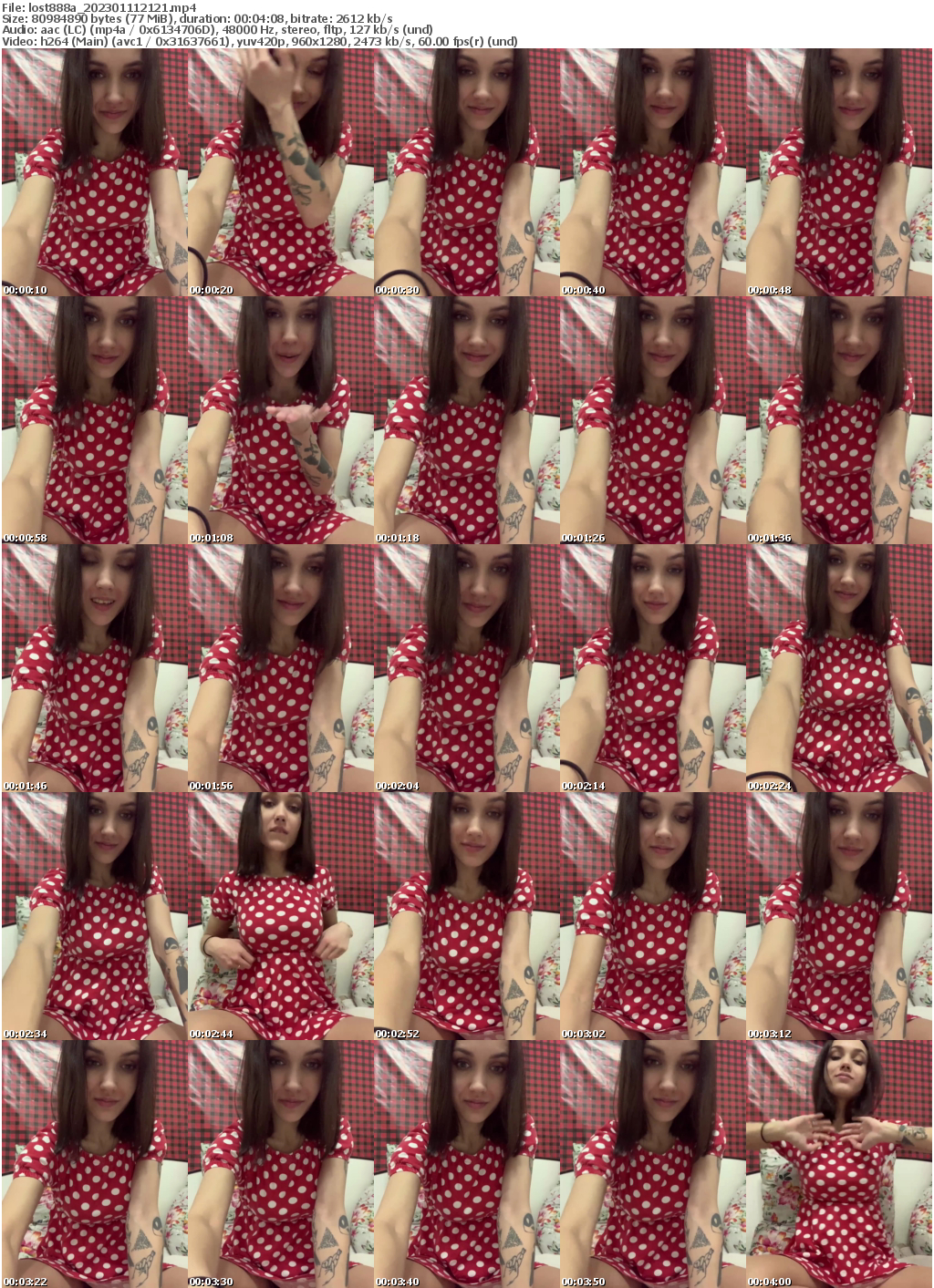 Preview thumb from lost888a on 2023-01-11 @ bongacams