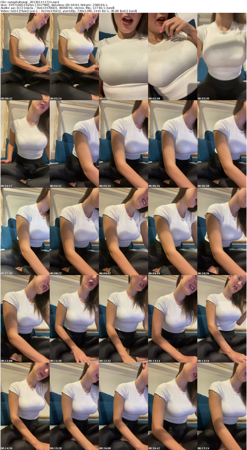 Preview thumb from nymphobongi on 2023-01-11 @ bongacams