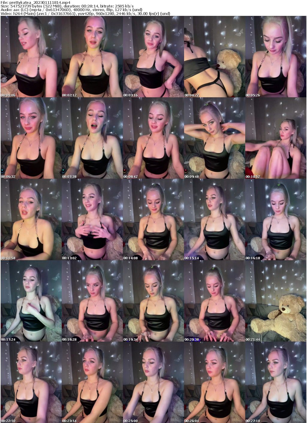 Preview thumb from prettykatea on 2023-01-11 @ bongacams