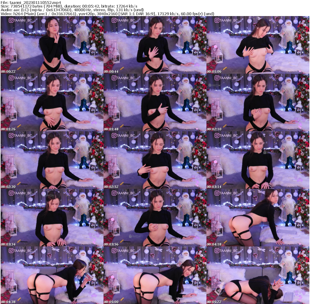 Preview thumb from taanni on 2023-01-11 @ bongacams