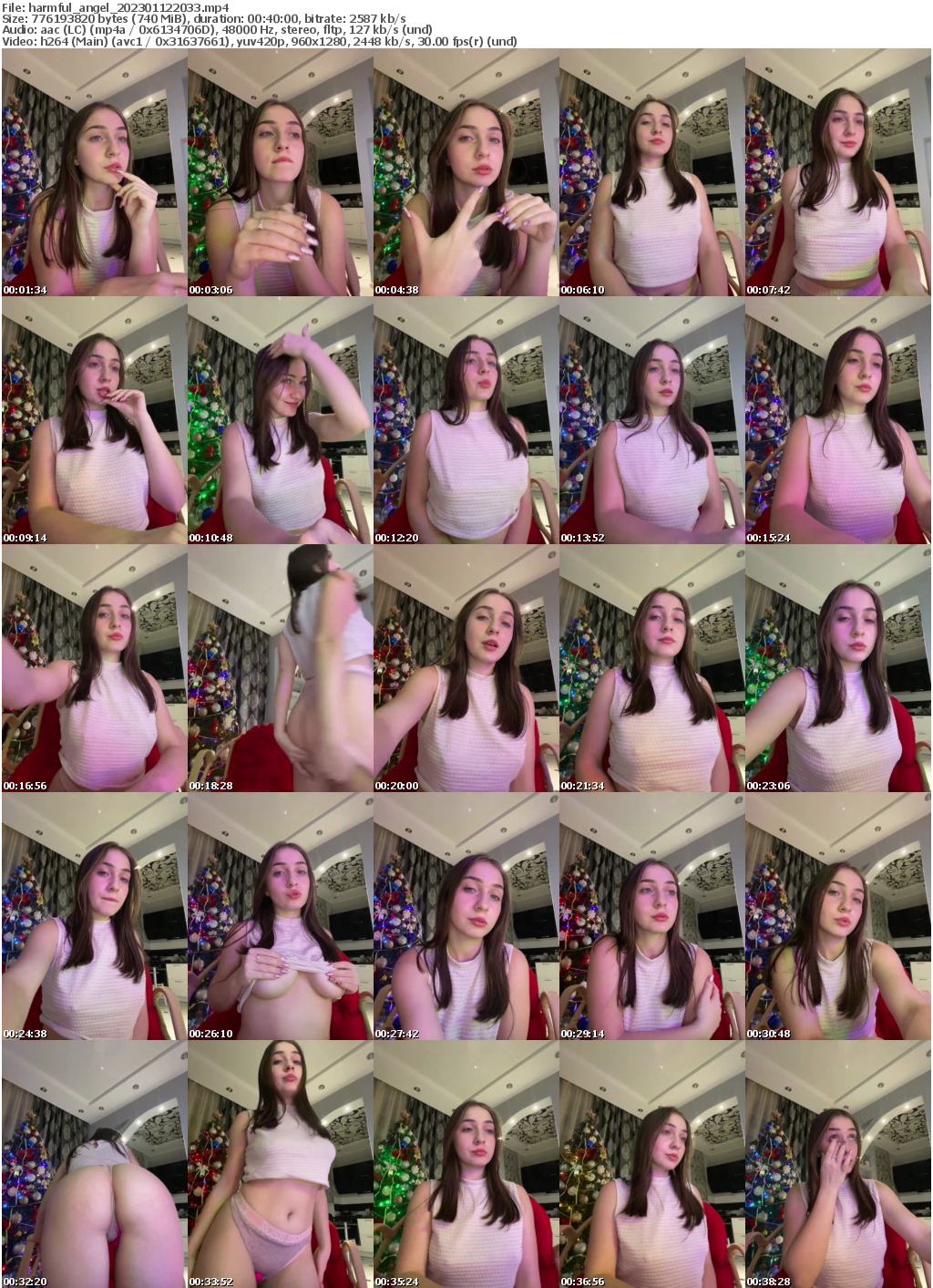 Preview thumb from harmful_angel on 2023-01-12 @ bongacams