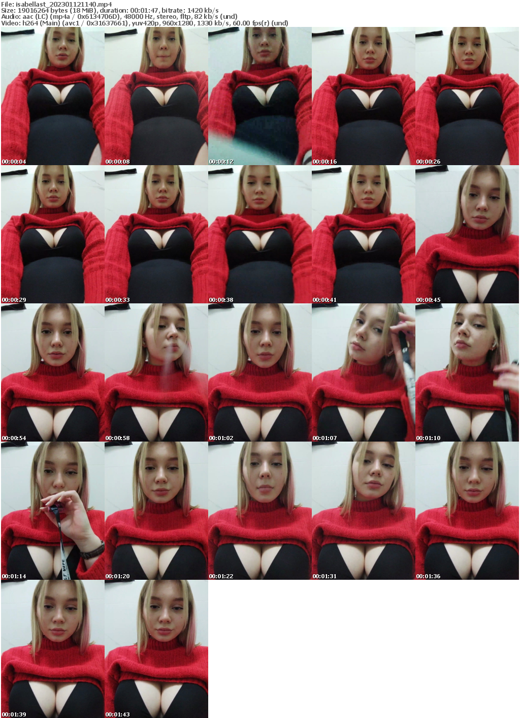 Preview thumb from isabellast on 2023-01-12 @ bongacams