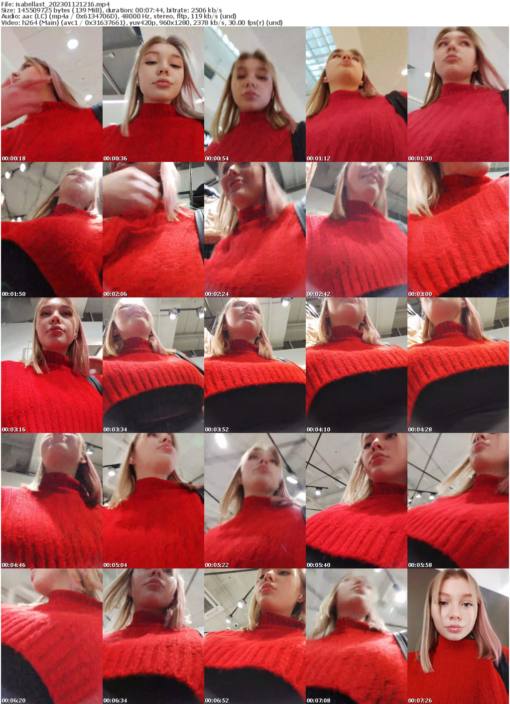 Preview thumb from isabellast on 2023-01-12 @ bongacams