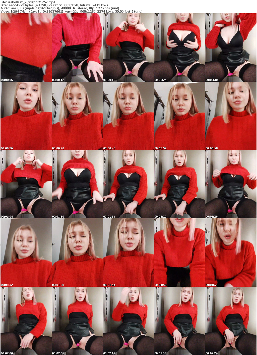 Preview thumb from isabellast on 2023-01-12 @ bongacams