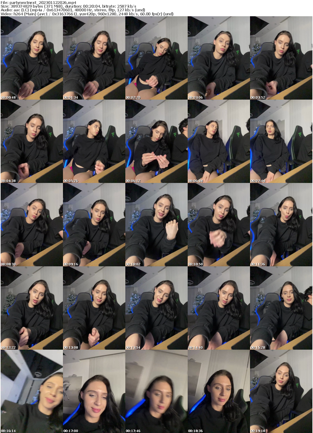 Preview thumb from partynextnext on 2023-01-12 @ bongacams