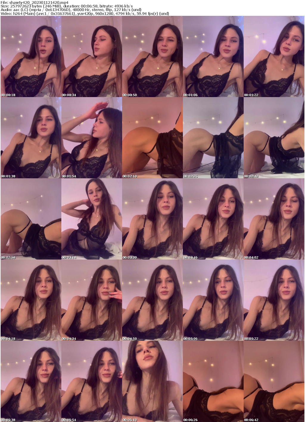 Preview thumb from shawty420 on 2023-01-12 @ bongacams