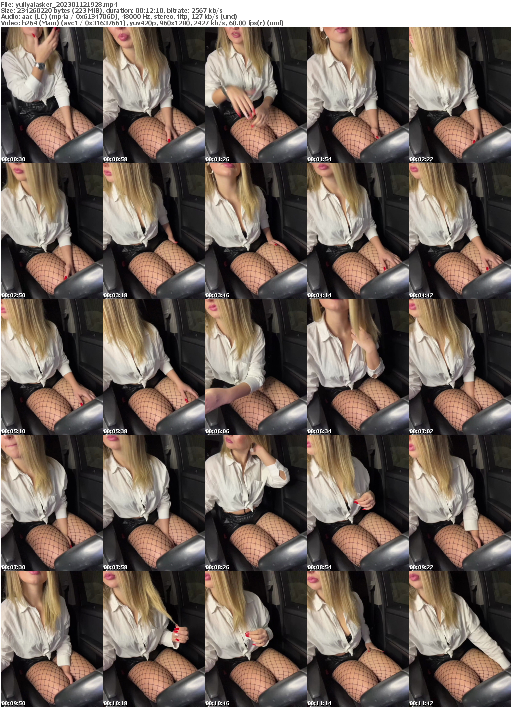 Preview thumb from yuliyalasker on 2023-01-12 @ bongacams