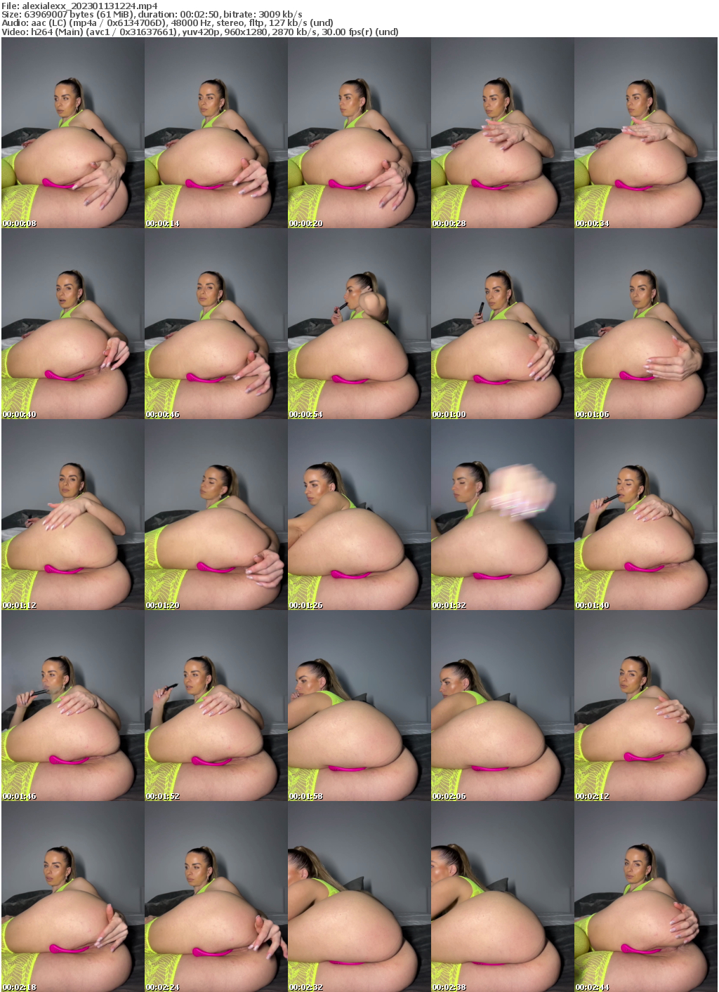 Preview thumb from alexialexx on 2023-01-13 @ bongacams