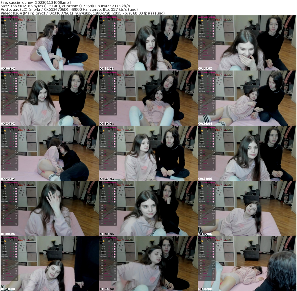 Preview thumb from cassie_denny on 2023-01-13 @ bongacams