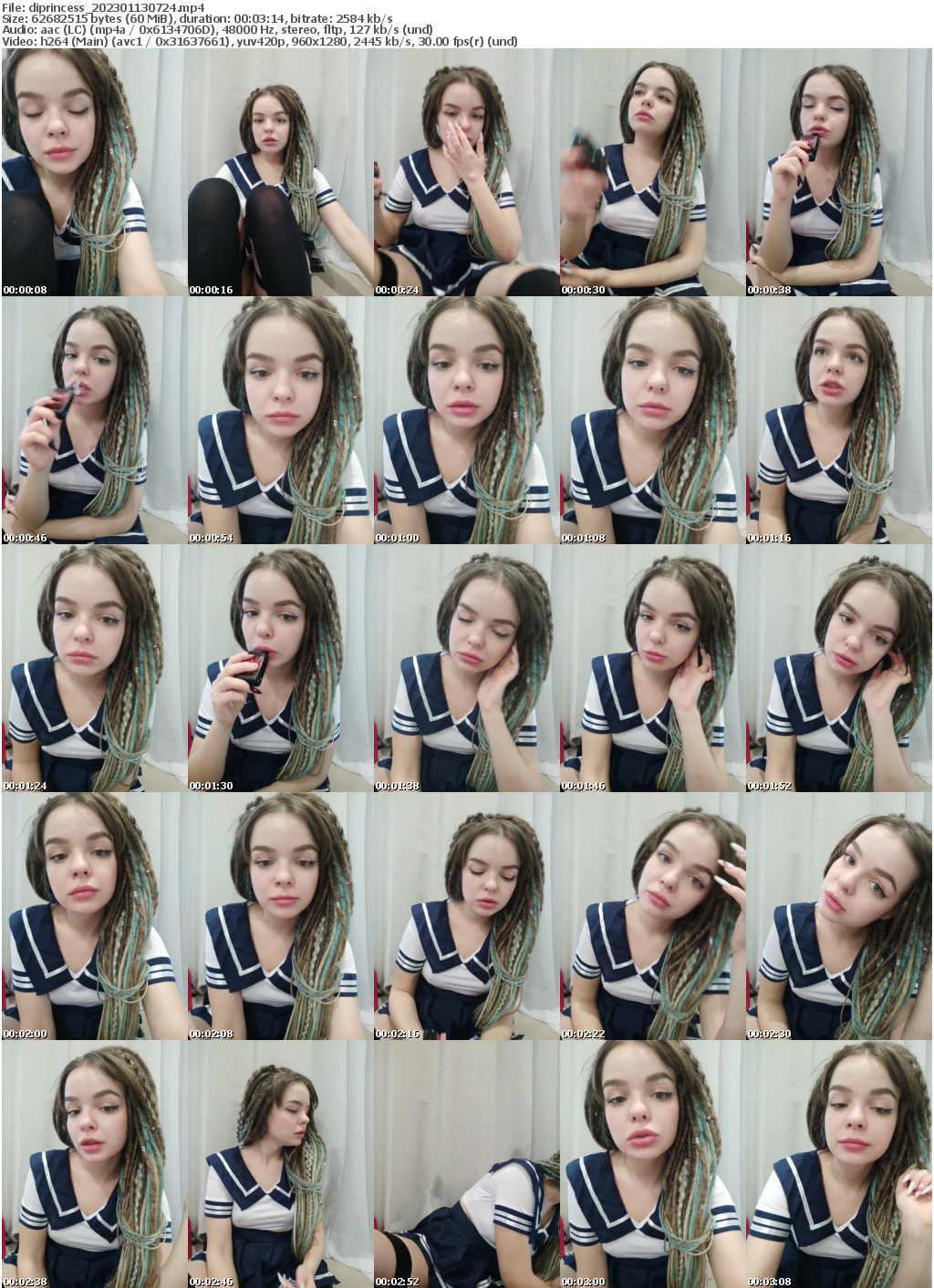 Preview thumb from diprincess on 2023-01-13 @ bongacams