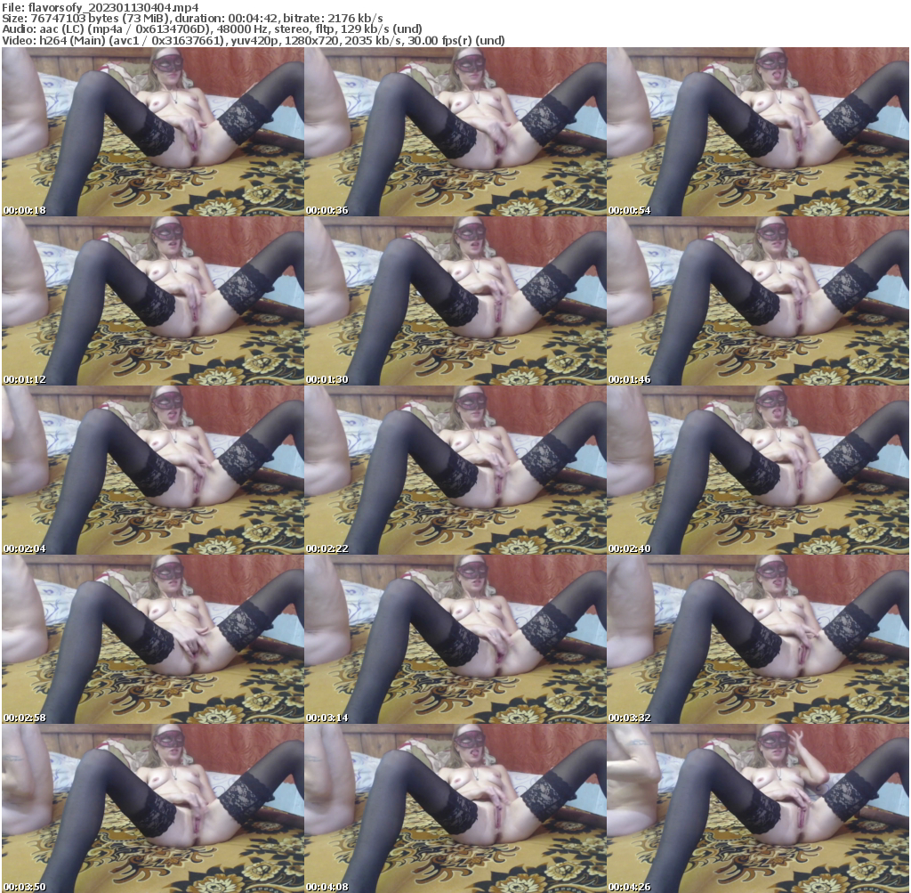 Preview thumb from flavorsofy on 2023-01-13 @ bongacams