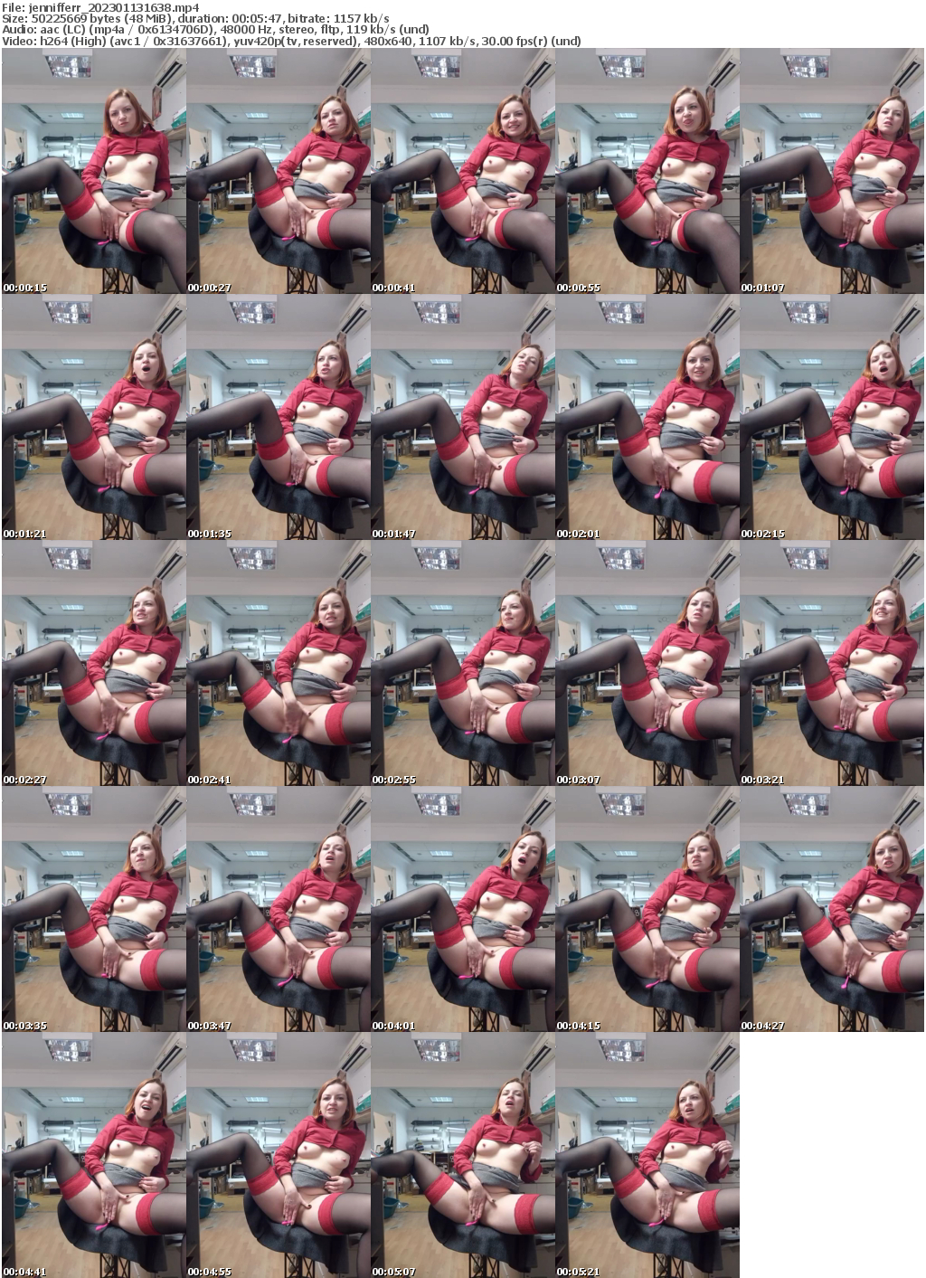 Preview thumb from jennifferr on 2023-01-13 @ bongacams