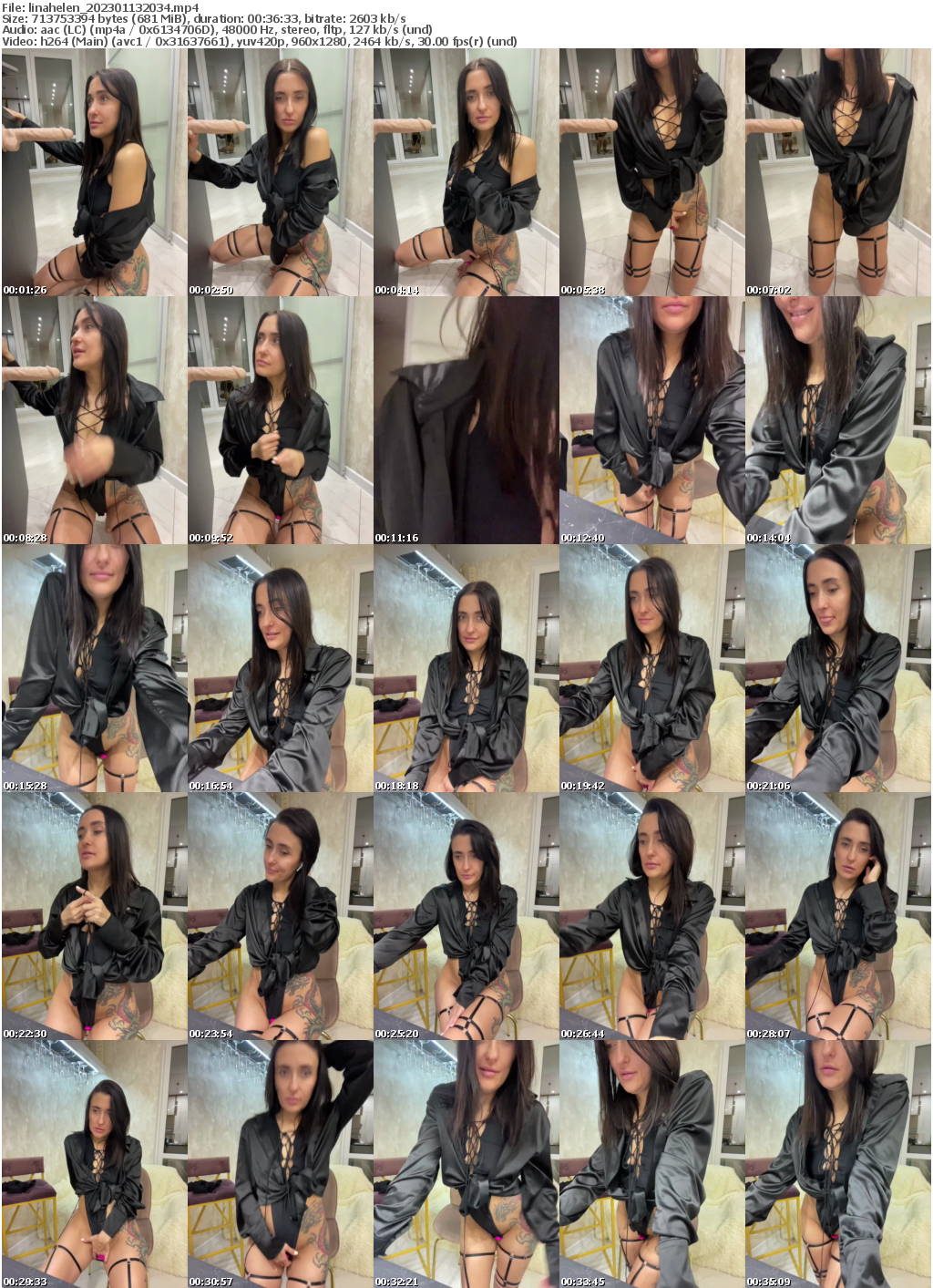 Preview thumb from linahelen on 2023-01-13 @ bongacams