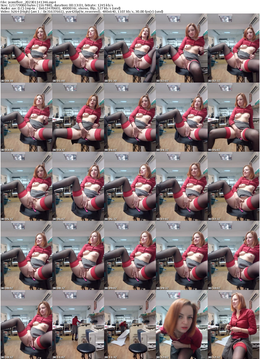 Preview thumb from jennifferr on 2023-01-14 @ bongacams