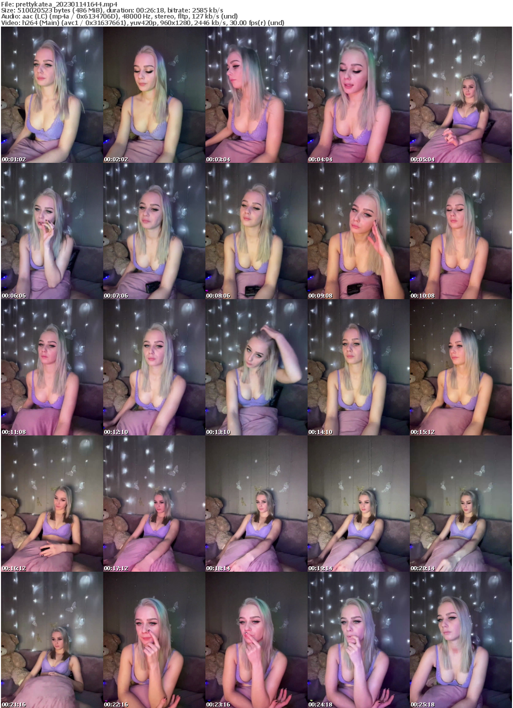 Preview thumb from prettykatea on 2023-01-14 @ bongacams