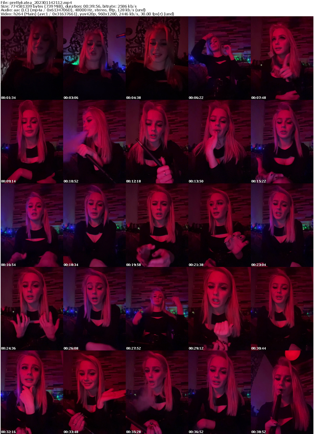 Preview thumb from prettykatea on 2023-01-14 @ bongacams