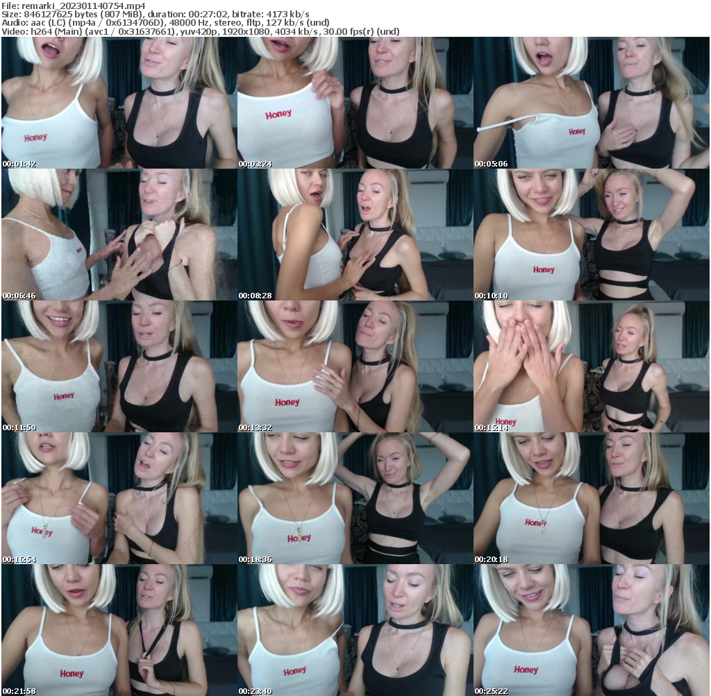 Preview thumb from remarki on 2023-01-14 @ bongacams