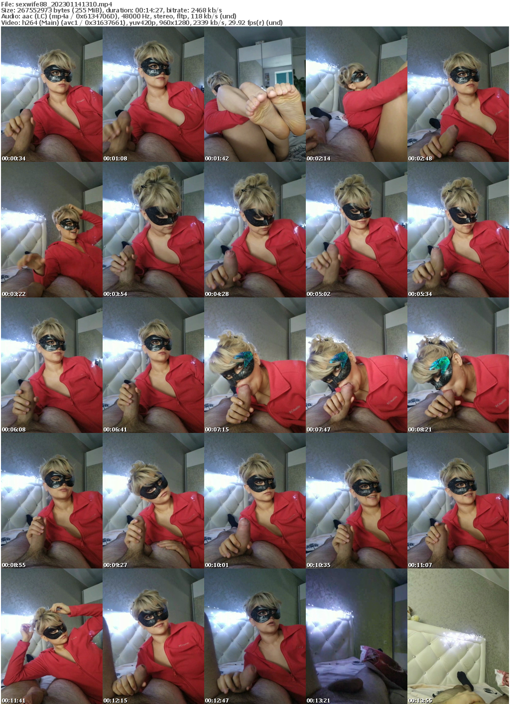 Preview thumb from sexwife88 on 2023-01-14 @ bongacams