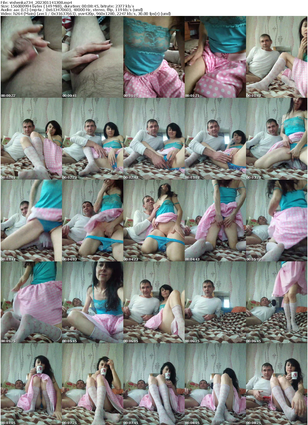 Preview thumb from vishenka734 on 2023-01-14 @ bongacams