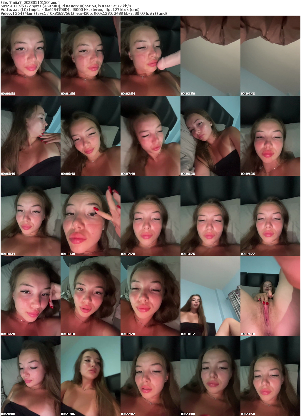 Preview thumb from 7miia7 on 2023-01-15 @ bongacams