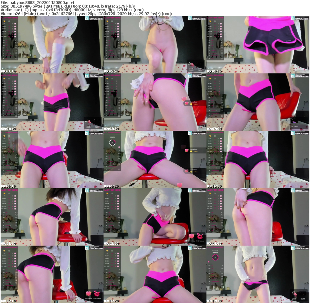 Preview thumb from babyboo8888 on 2023-01-15 @ bongacams