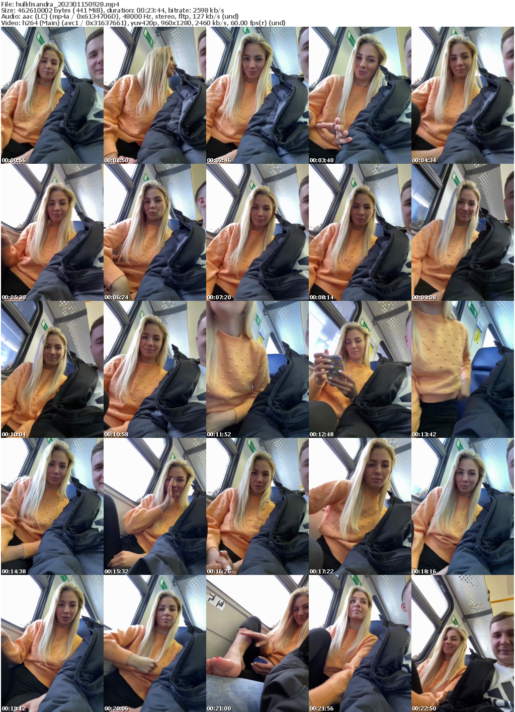 Preview thumb from hulklisandra on 2023-01-15 @ bongacams