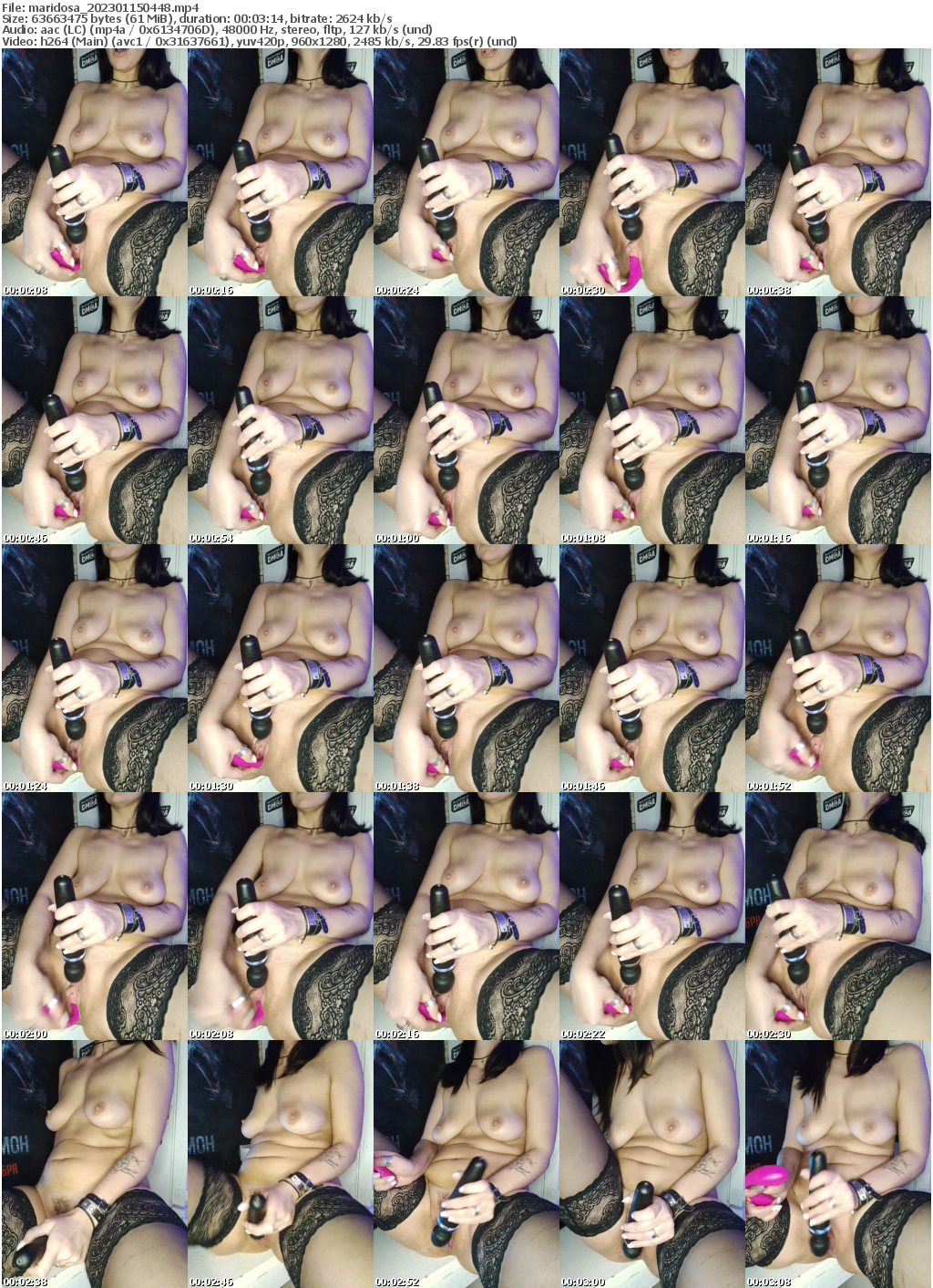 Preview thumb from maridosa on 2023-01-15 @ bongacams