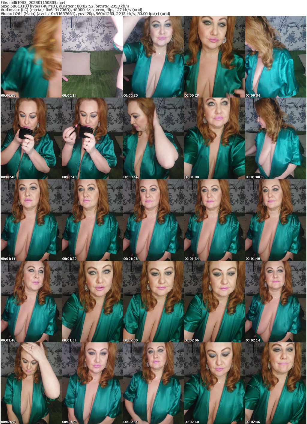 Preview thumb from milli1983 on 2023-01-15 @ bongacams