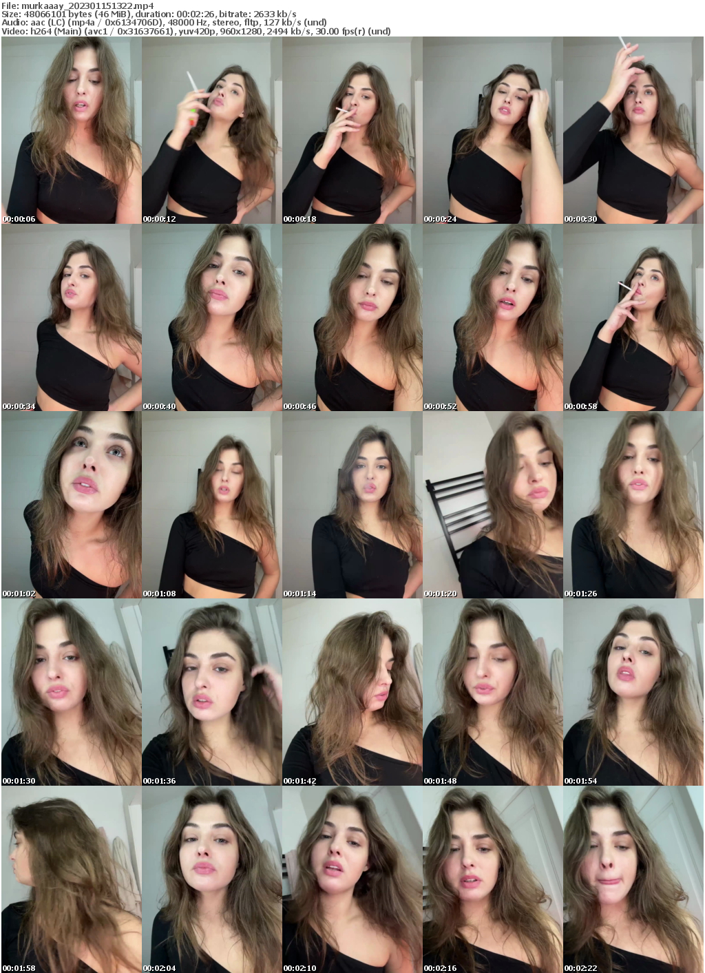 Preview thumb from murkaaay on 2023-01-15 @ bongacams