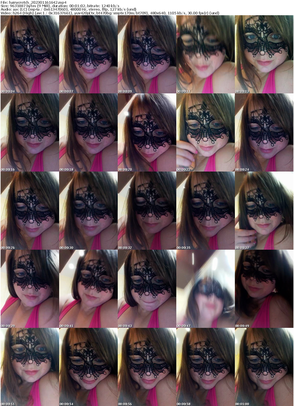 Preview thumb from hairycrotch on 2023-01-16 @ bongacams