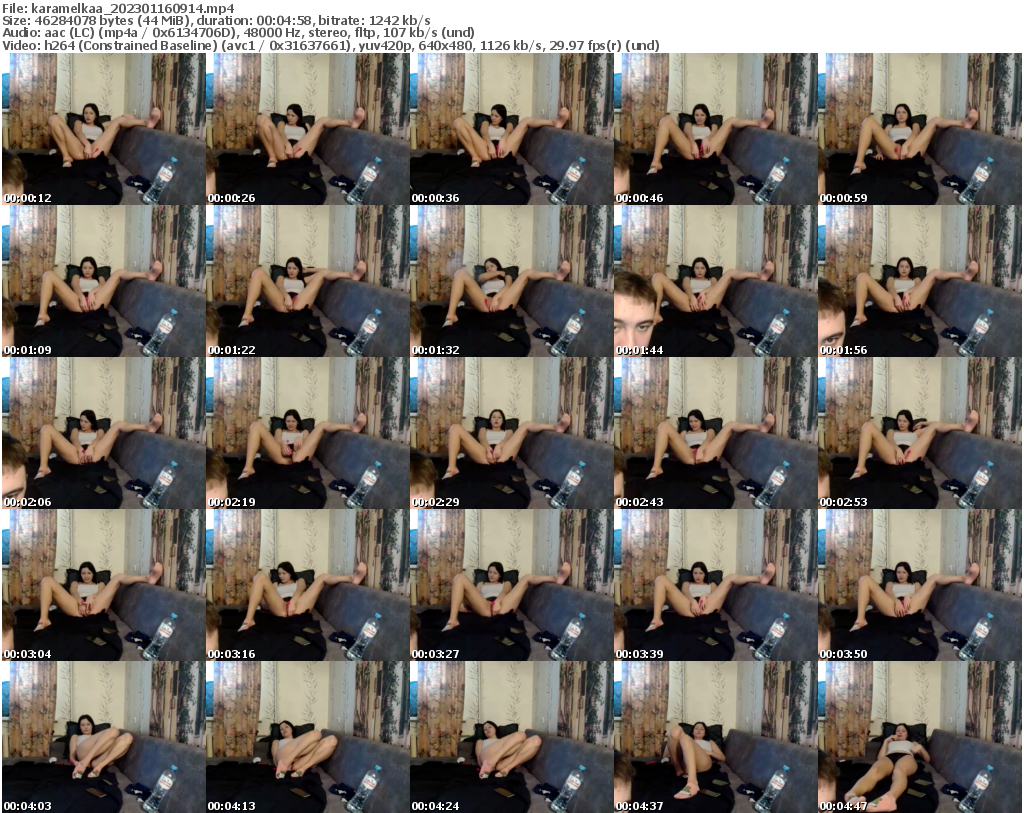 Preview thumb from karamelkaa on 2023-01-16 @ bongacams