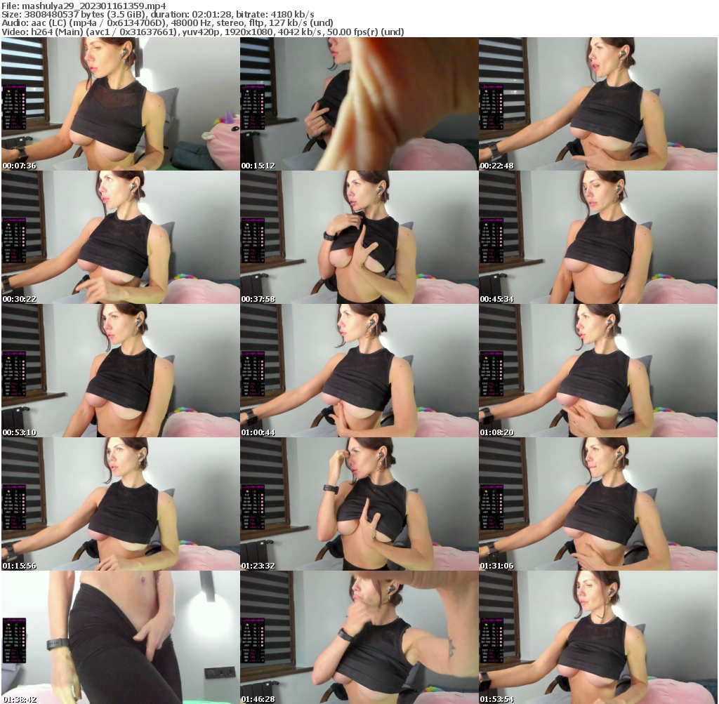 Preview thumb from mashulya29 on 2023-01-16 @ bongacams