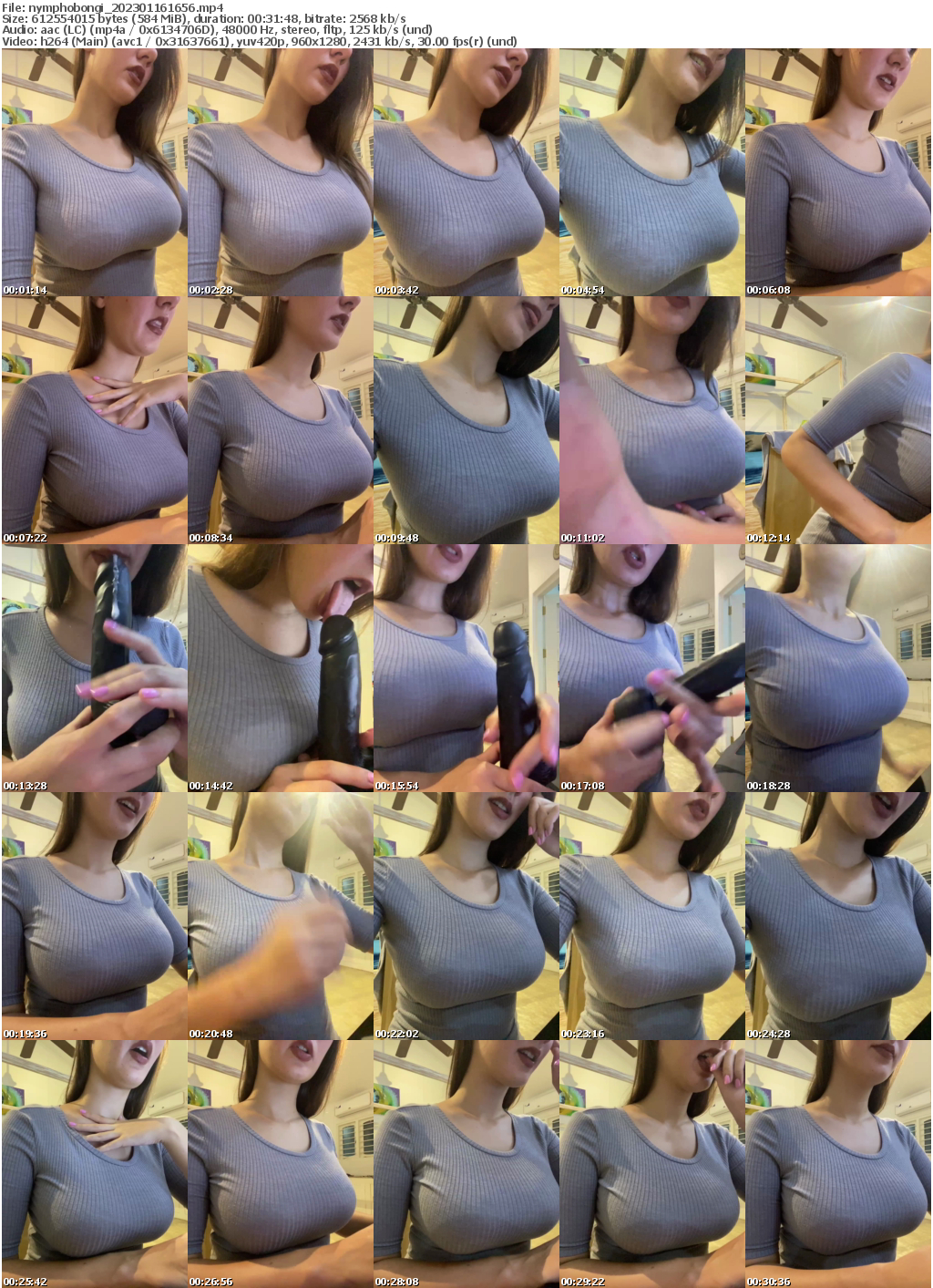 Preview thumb from nymphobongi on 2023-01-16 @ bongacams