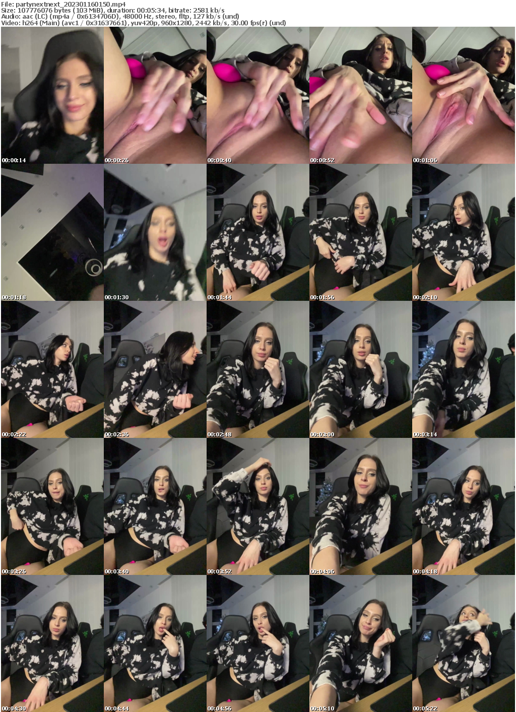 Preview thumb from partynextnext on 2023-01-16 @ bongacams