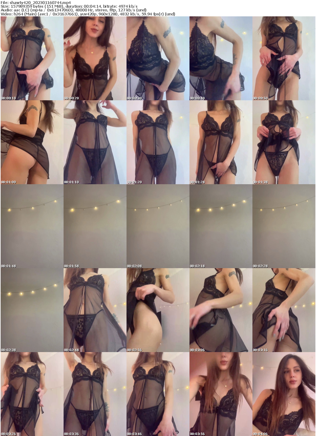 Preview thumb from shawty420 on 2023-01-16 @ bongacams