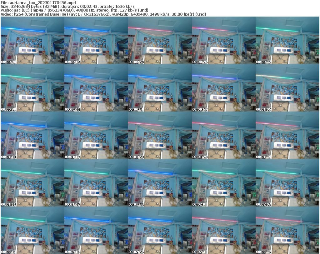 Preview thumb from adrianna_fox on 2023-01-17 @ bongacams