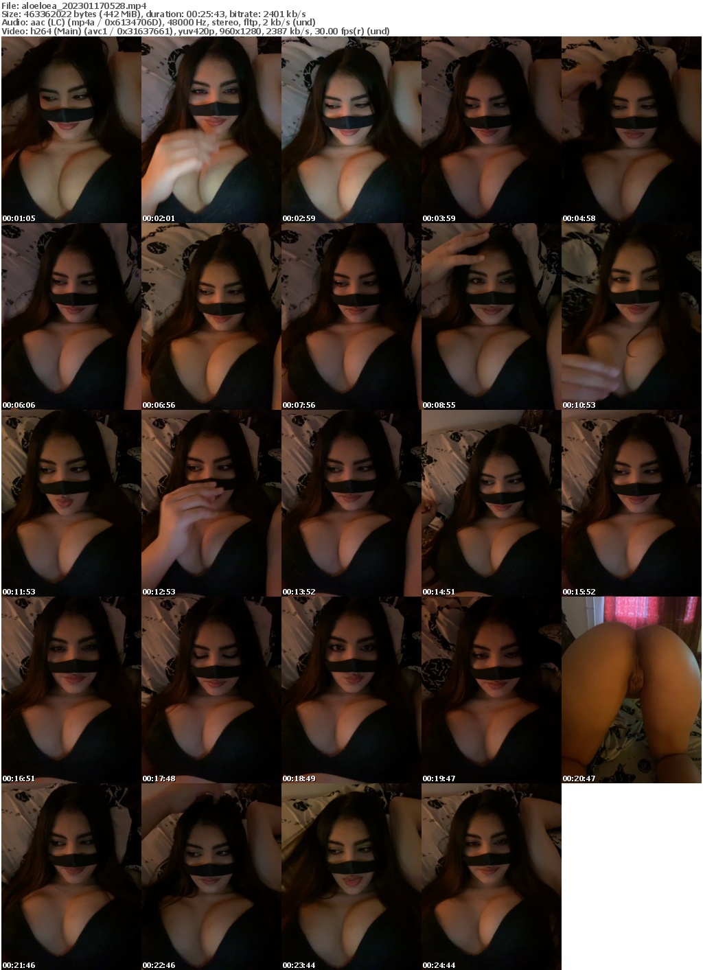 Preview thumb from aloeloea on 2023-01-17 @ bongacams