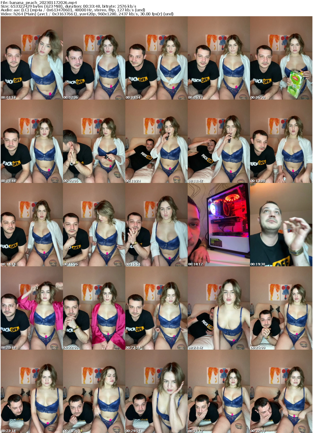 Preview thumb from banana_peach on 2023-01-17 @ bongacams