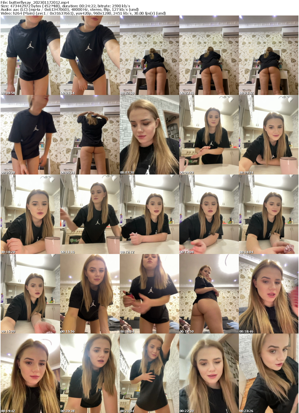 Preview thumb from butterflysay on 2023-01-17 @ bongacams