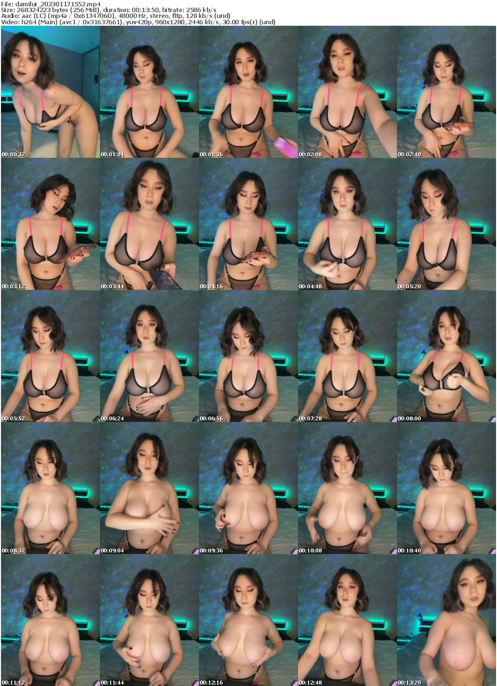 Preview thumb from damilui on 2023-01-17 @ bongacams