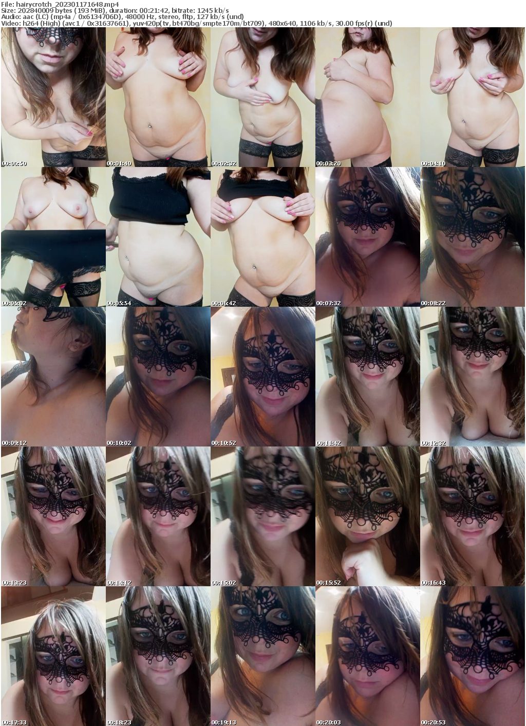 Preview thumb from hairycrotch on 2023-01-17 @ bongacams