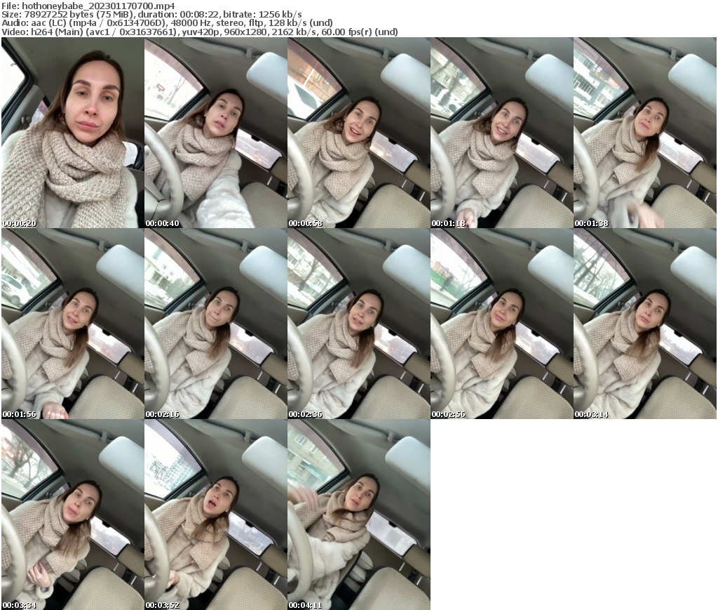 Preview thumb from hothoneybabe on 2023-01-17 @ bongacams