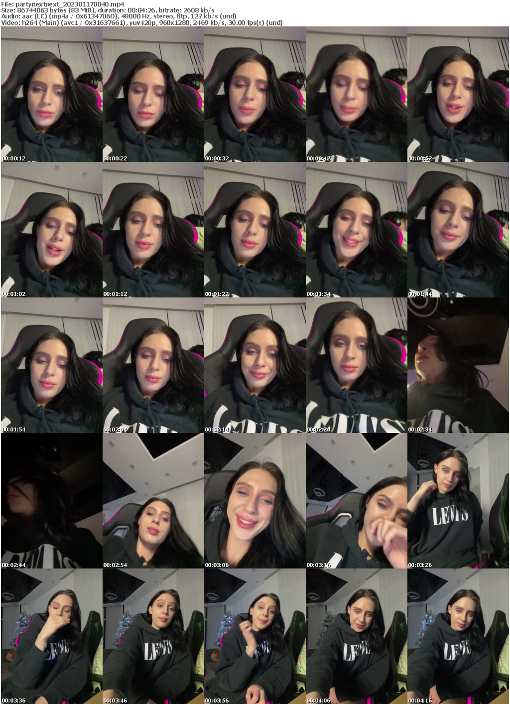 Preview thumb from partynextnext on 2023-01-17 @ bongacams