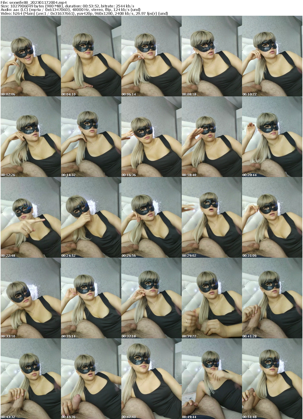 Preview thumb from sexwife88 on 2023-01-17 @ bongacams