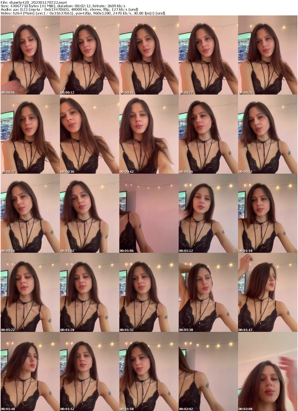 Preview thumb from shawty420 on 2023-01-17 @ bongacams