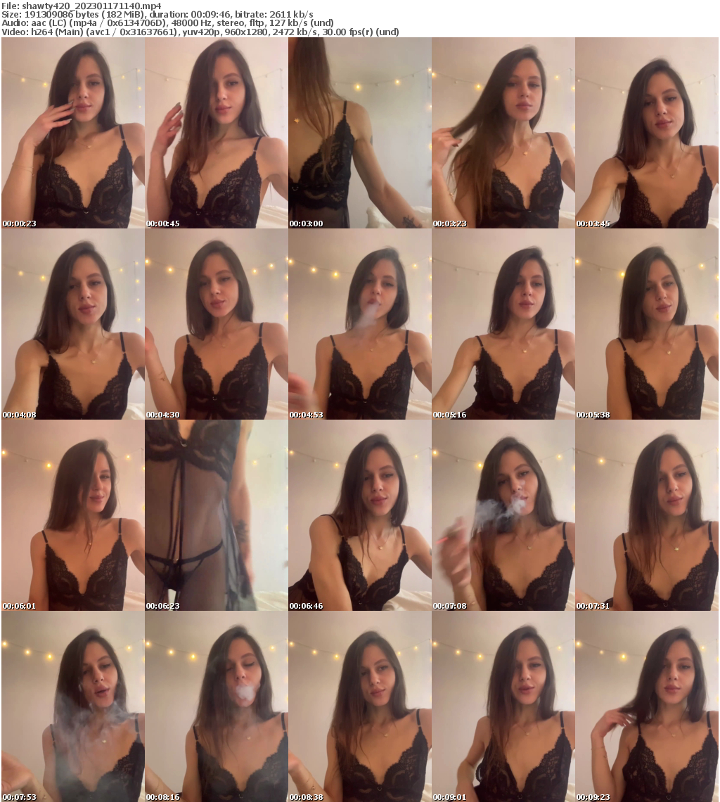 Preview thumb from shawty420 on 2023-01-17 @ bongacams