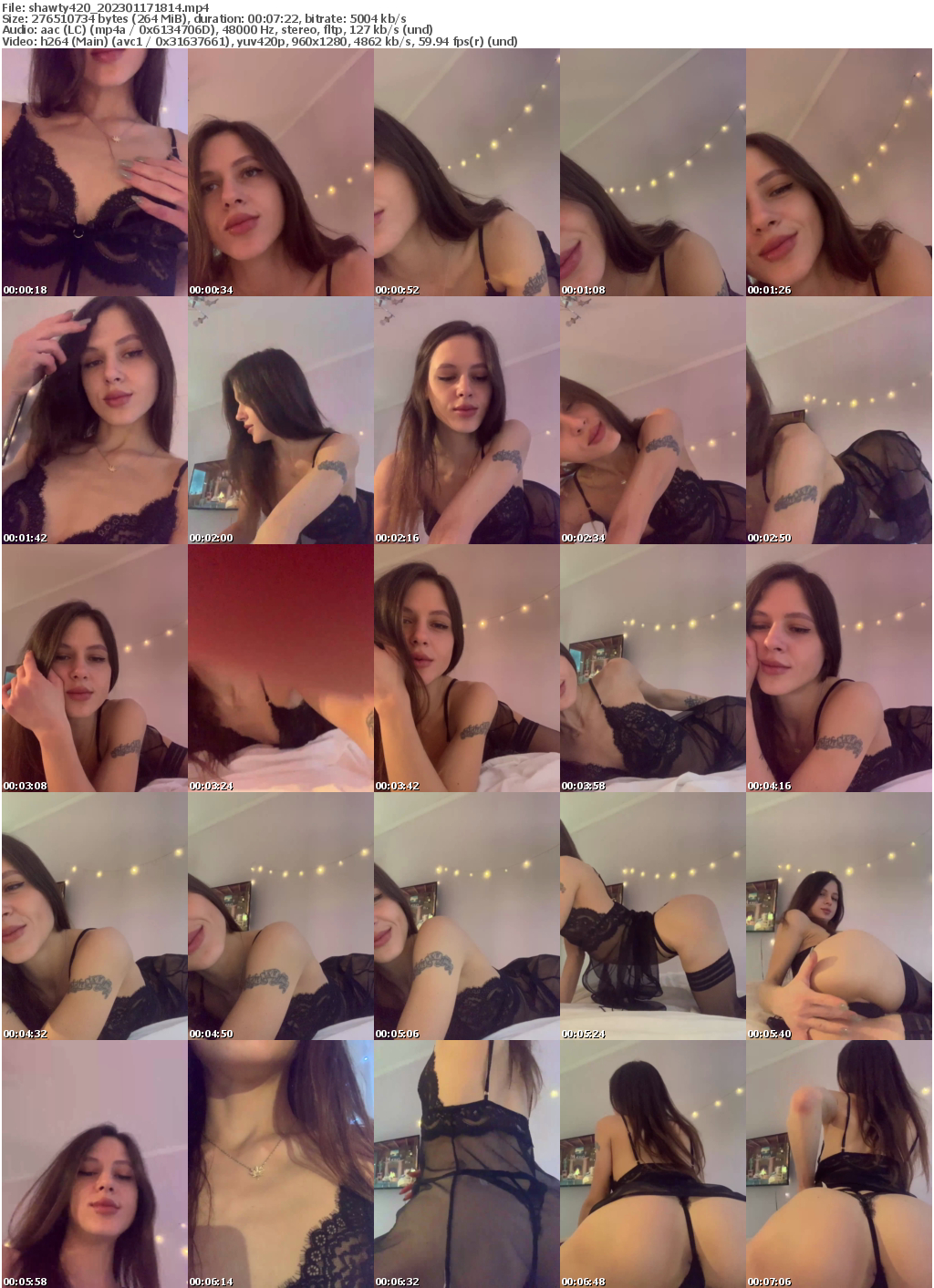 Preview thumb from shawty420 on 2023-01-17 @ bongacams