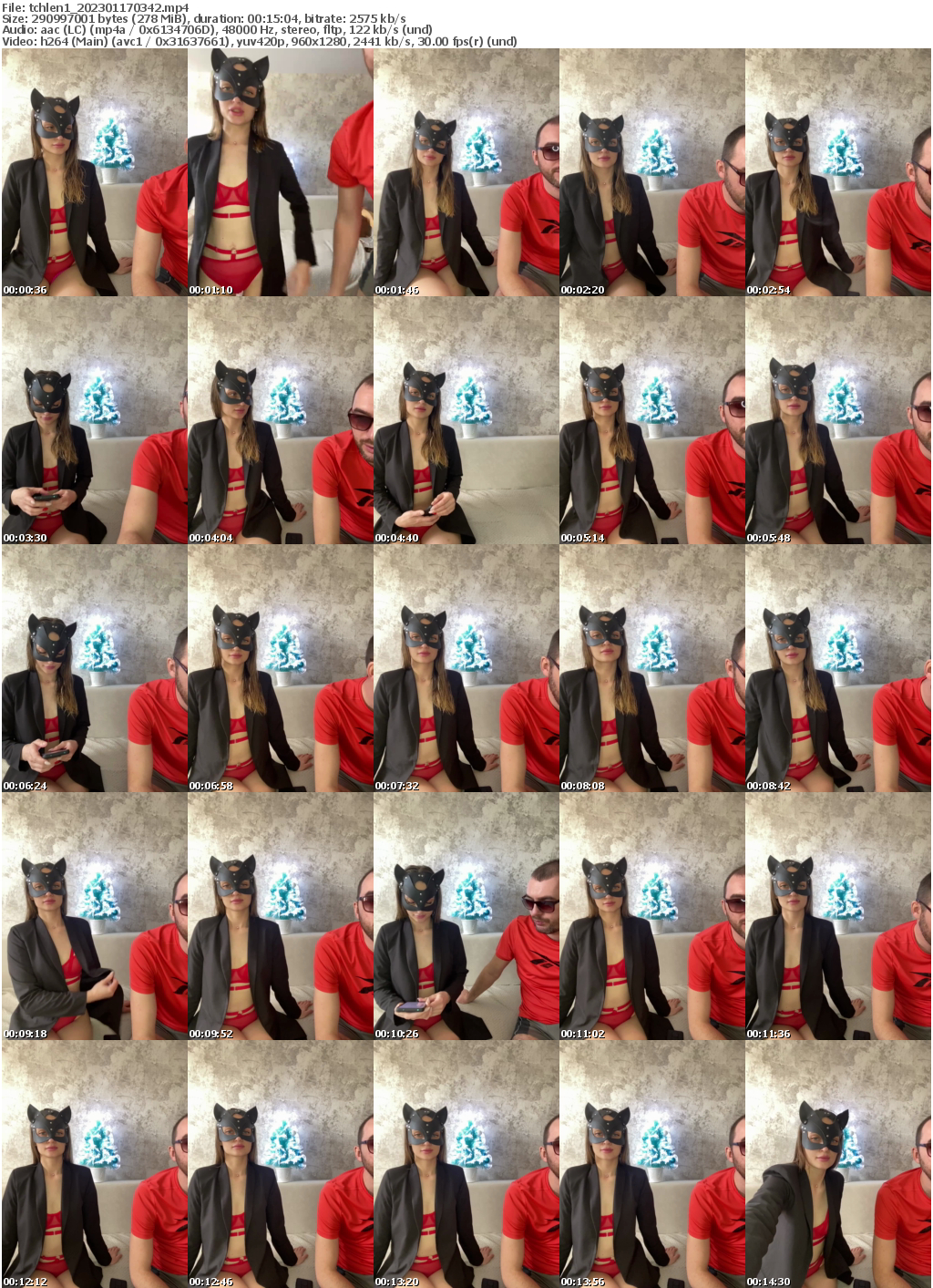 Preview thumb from tchlen1 on 2023-01-17 @ bongacams