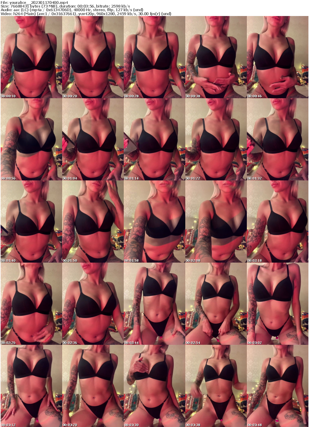 Preview thumb from youralice_ on 2023-01-17 @ bongacams